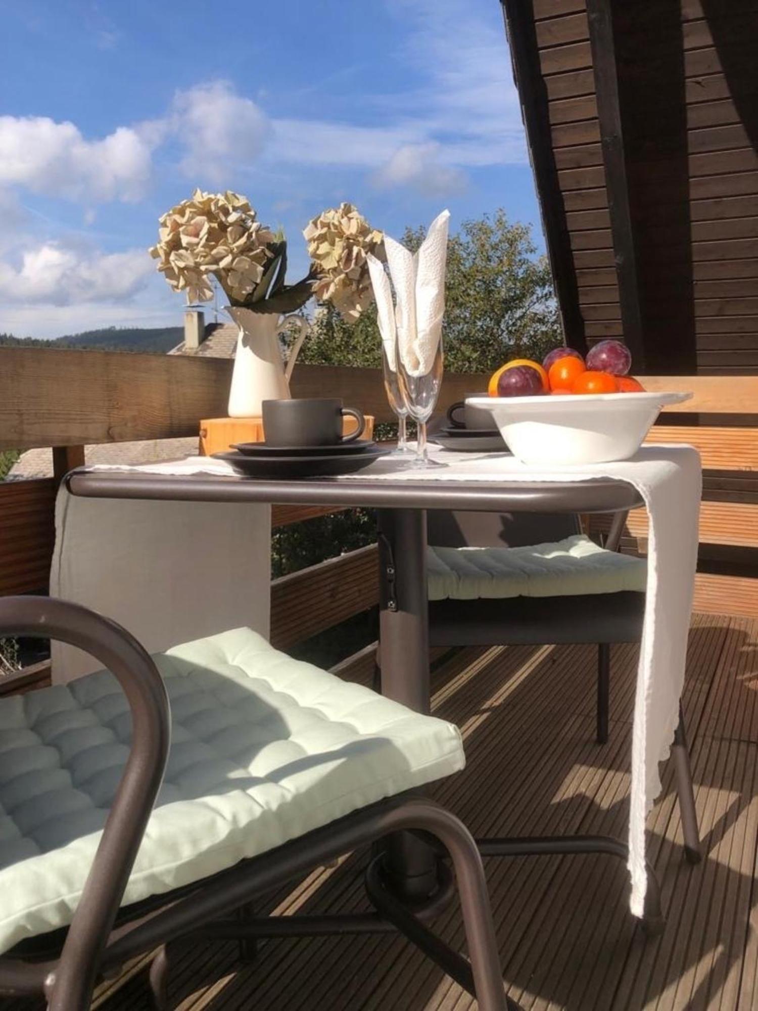 Ferienwohnung Seeblick Nr 4 2-Zimmer, Baerental, Feldberg Rotwasser Kültér fotó